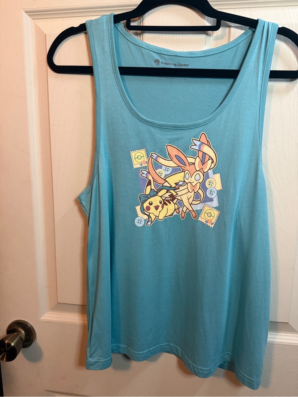 Pokémon Center Sylveon & Pikachu Friendship Tank Top Woman’s Size Medium